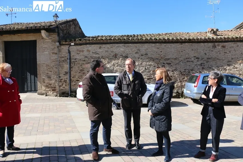 Inauguración de las obras de musealización del castillo de San Felices de los Gallegos / CORRAL 