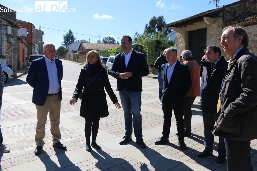 Inauguración de las obras de musealización del castillo de San Felices de los Gallegos / CORRAL 