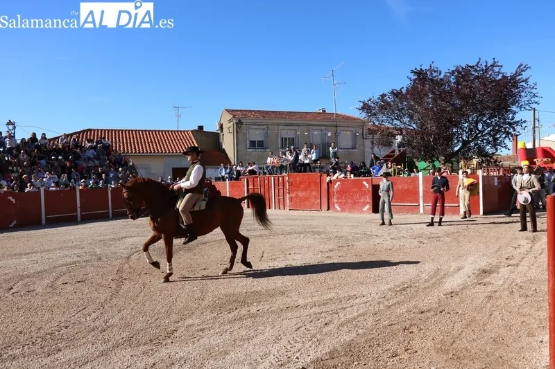 Entretenida tarde taurina en Olmedo de Camaces / CORRAL 
