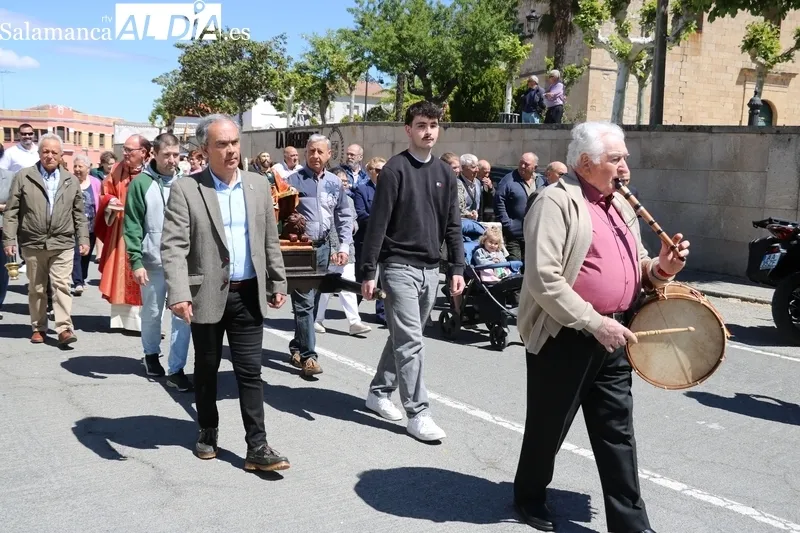 Actos religiosos y convite en La Fregeneda para honrar a San Marcos / CORRAL