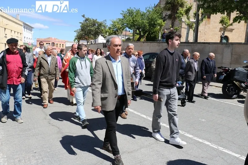 Actos religiosos y convite en La Fregeneda para honrar a San Marcos / CORRAL