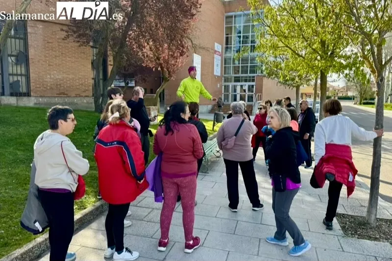 El programa ‘Paseos Saludables con Ritmo’ vivía una nueva sesión este miércoles