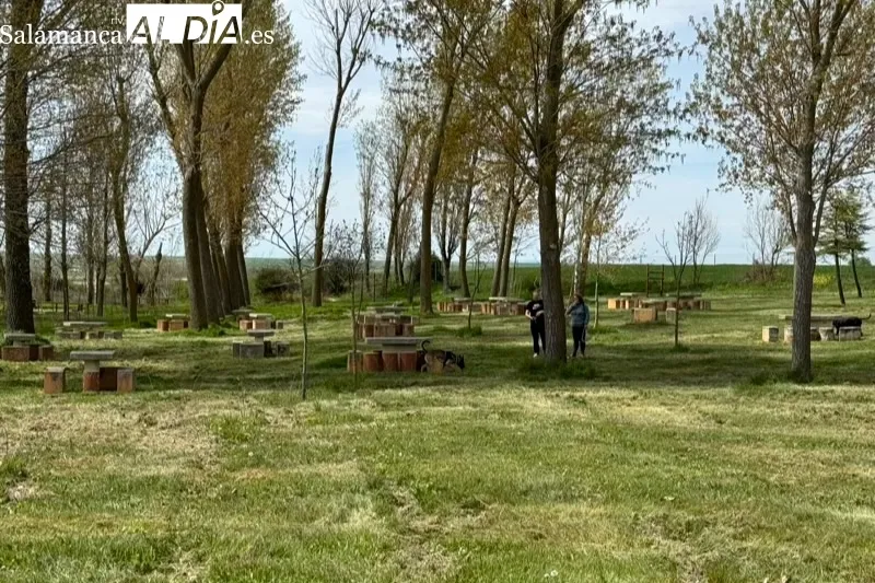 El parque El Inestal ya esta a punto para el Lunes de Aguas