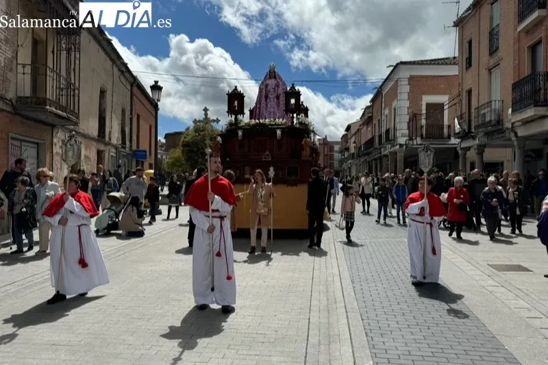 Nuestra Señora de la Misericordia salía este domingo en procesión