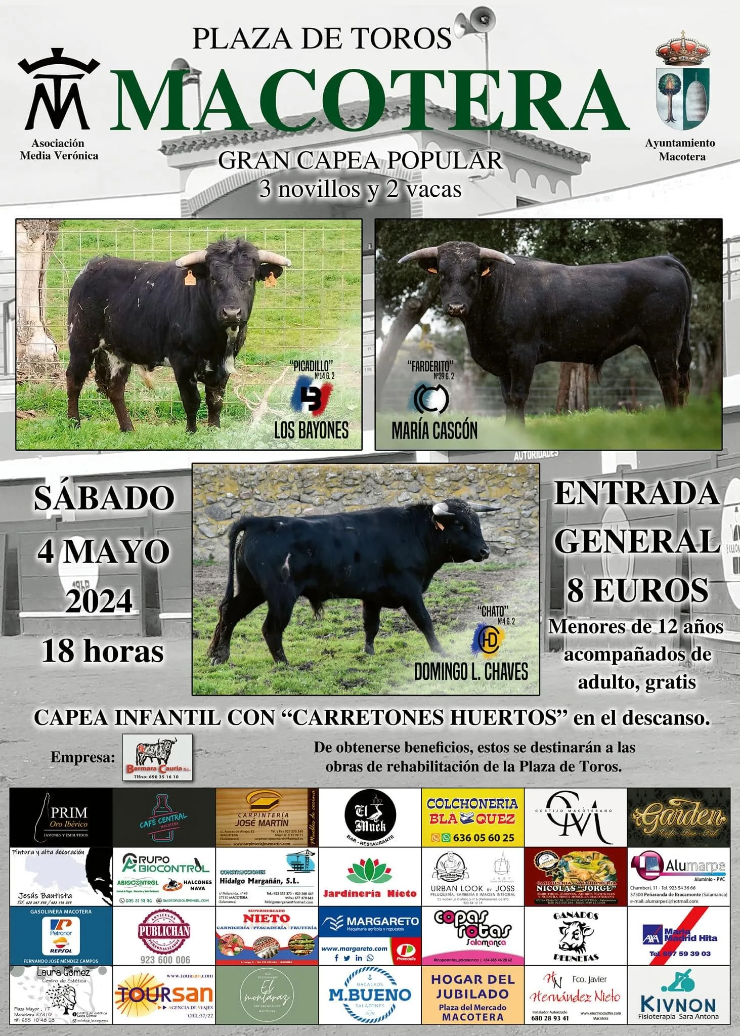 Foto 2 - Un total de 60 expositores formar&aacute;n parte de la XVI Feria Agroalimentaria y VIII Macoinnova de Macotera