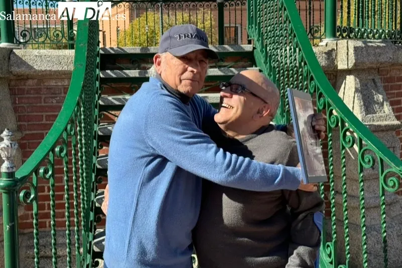 Foto 2 - El bailaor Rafael Sevilla se reencuentra con su amigo German Madrid y Pe&ntilde;aranda, sumando a&ntilde;os a un casual encuentro