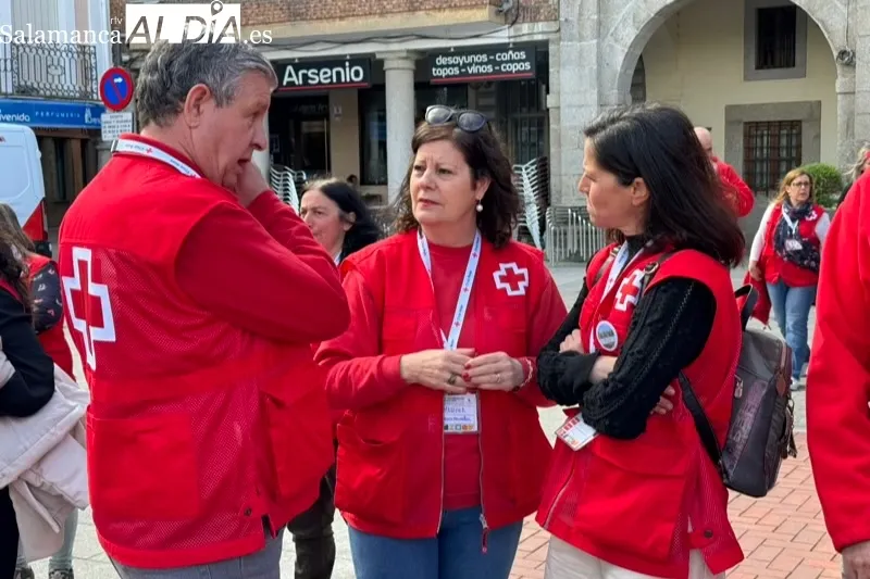 Cruz Roja celebra en Peñaranda su encuentro anual del voluntariado
