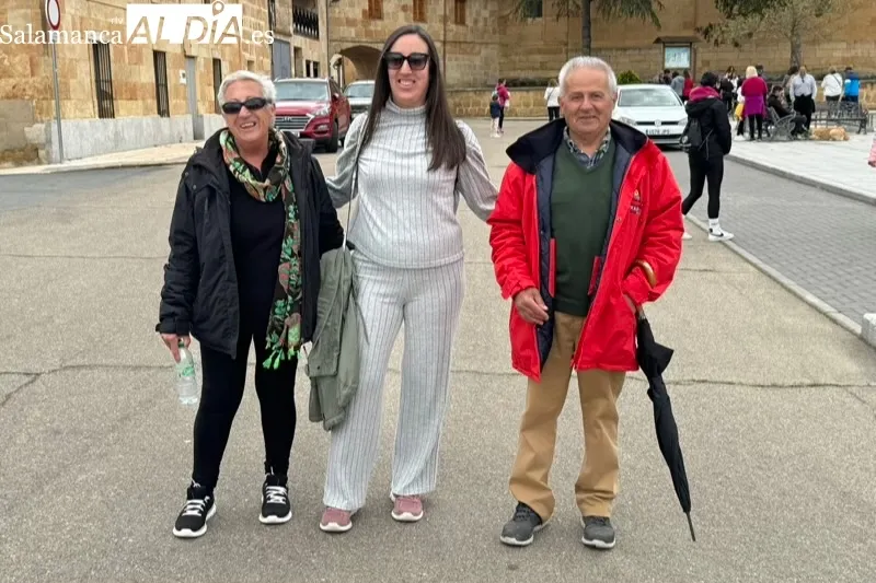 Cientos de personas participaban en la. XXX Marcha Solidaria de Las Villas