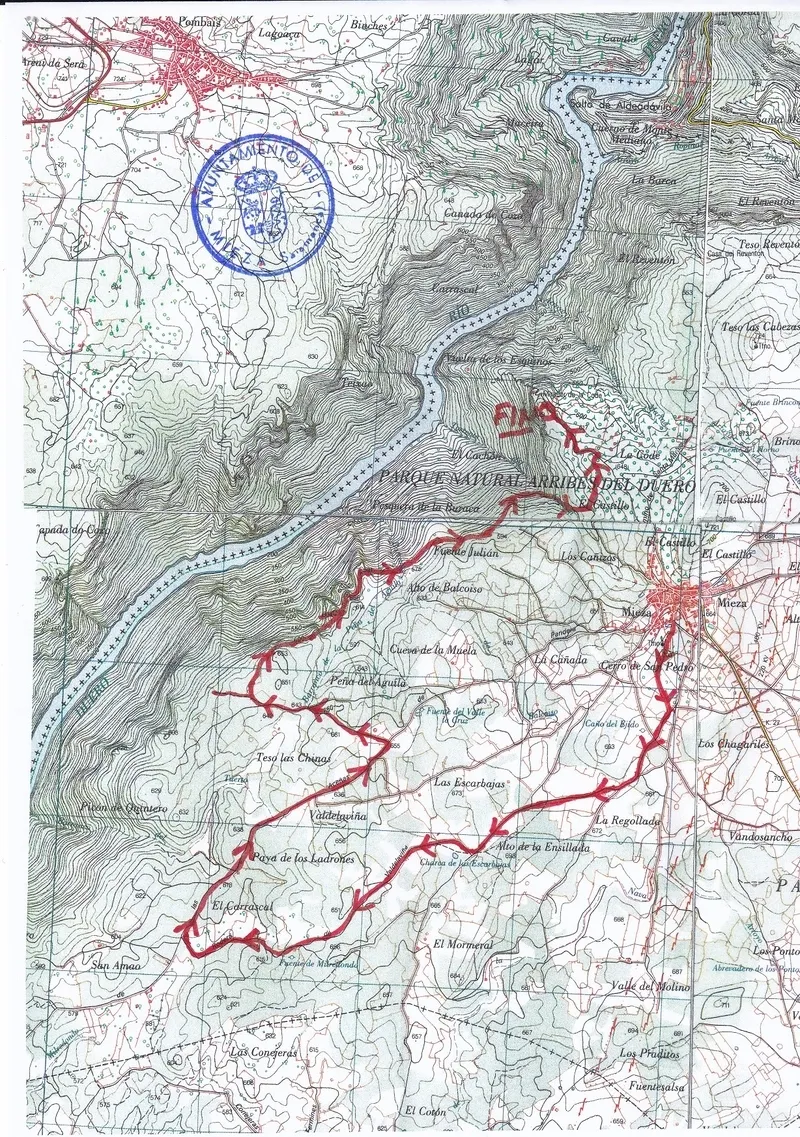 Foto 3 - Mieza tiene todo preparado para celebrar este domingo la XXVII Ruta de Senderismo 'Arribes del Duero'