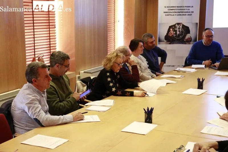 Jornada de CEOE CEPYME Salamanca dedicada a la nueva ordenanza municipal sobre instalación de rótulos. Foto de Raúl Riego