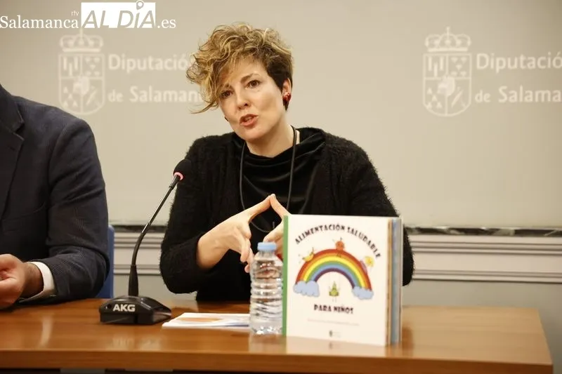  Presentación en la Diputación de Salamanca del libro 'Alimentación saludable para niños'. Foto: David Sañudo