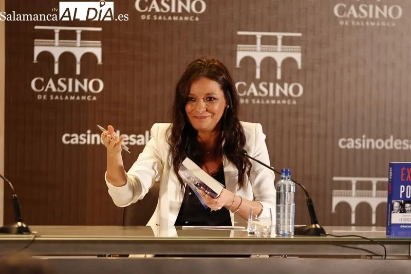 Presentación del libro de Graciano Palomo 'Éxodo y poder, una historia crítica de la derecha española' en el Casino de Salamanca. Fotos: David Sañudo