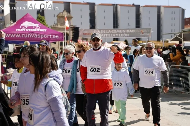 Marcha familiar por el Día de Castilla y León. Fotos: David Sañudo.