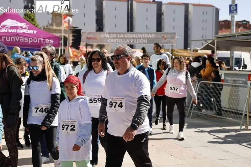 Marcha familiar por el Día de Castilla y León. Fotos: David Sañudo.