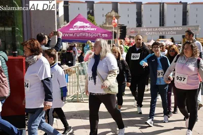 Marcha familiar por el Día de Castilla y León. Fotos: David Sañudo.