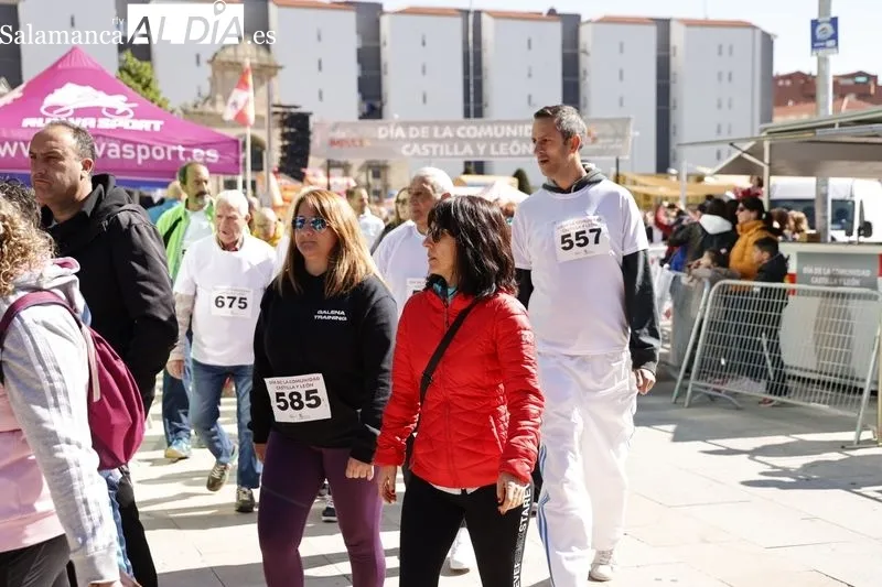 Marcha familiar por el Día de Castilla y León. Fotos: David Sañudo.