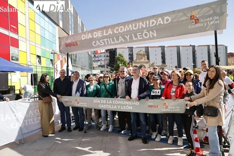 Marcha familiar por el Día de Castilla y León. Fotos: David Sañudo.