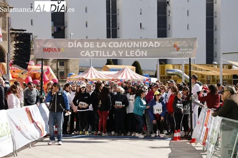 Marcha familiar por el Día de Castilla y León. Fotos: David Sañudo.