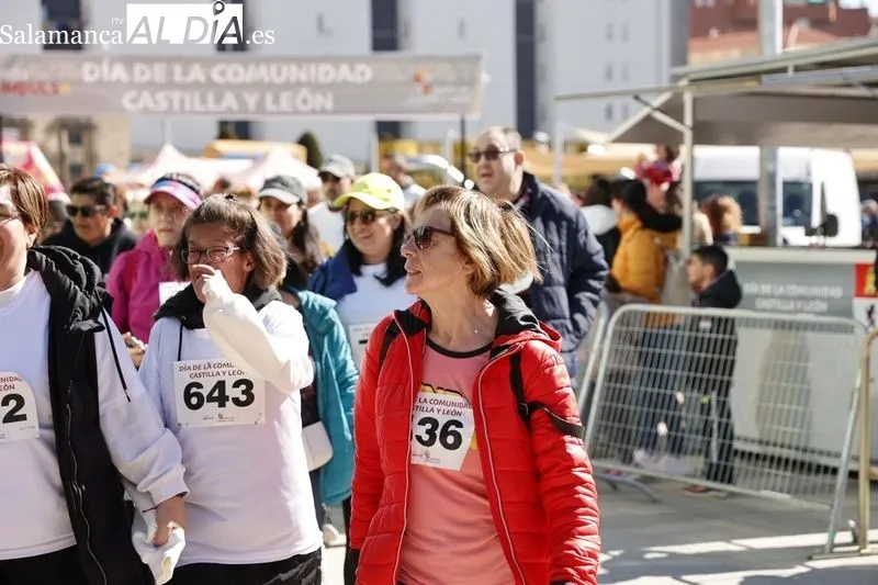Marcha familiar por el Día de Castilla y León. Fotos: David Sañudo.
