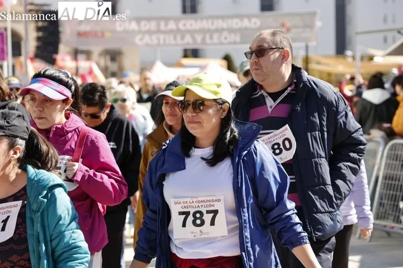 Marcha familiar por el Día de Castilla y León. Fotos: David Sañudo.