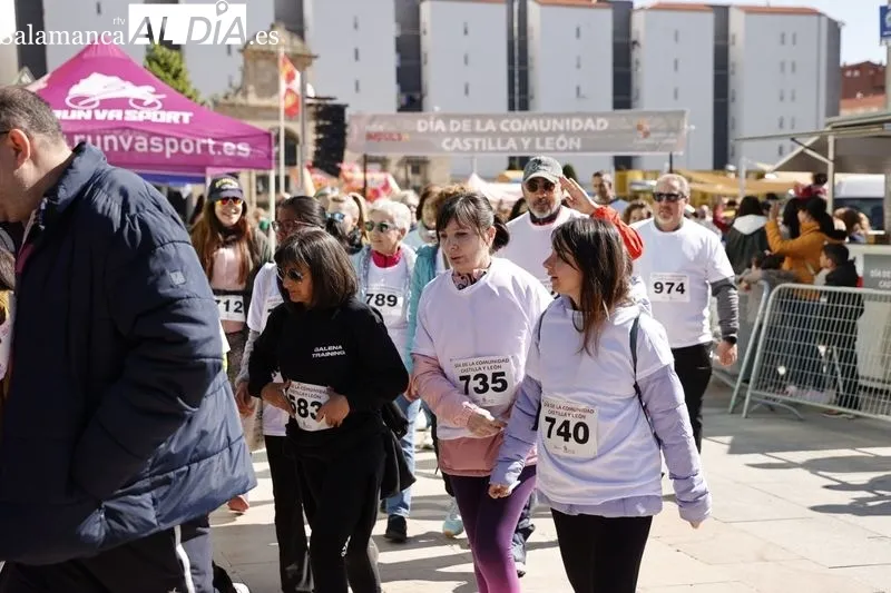 Marcha familiar por el Día de Castilla y León. Fotos: David Sañudo.