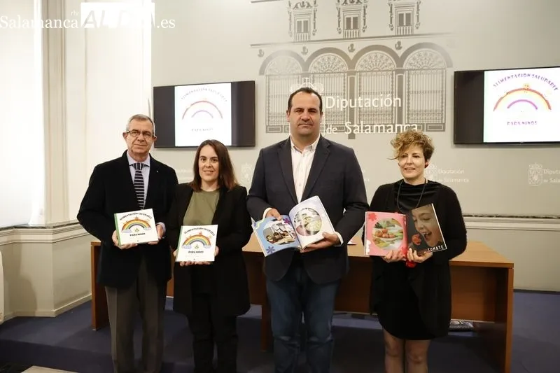  Presentación en la Diputación de Salamanca del libro 'Alimentación saludable para niños'. Foto: David Sañudo