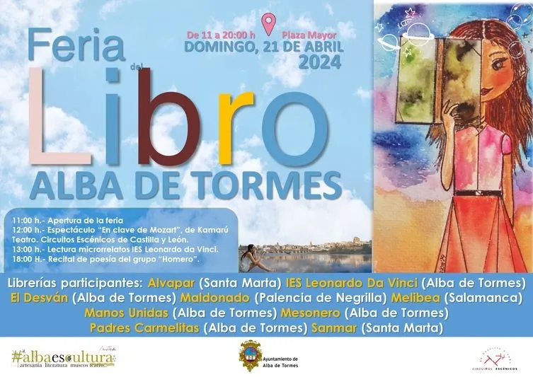 Foto 3 - Poes&iacute;a, microrrelatos, m&uacute;sica y teatro en la Feria del Libro de Alba de Tormes