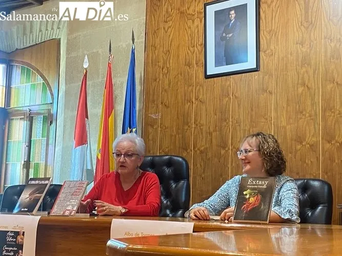 Foto 4 - Concepci&oacute;n Guinaldo y Adela Villoria presentan sus obras literarias&nbsp;