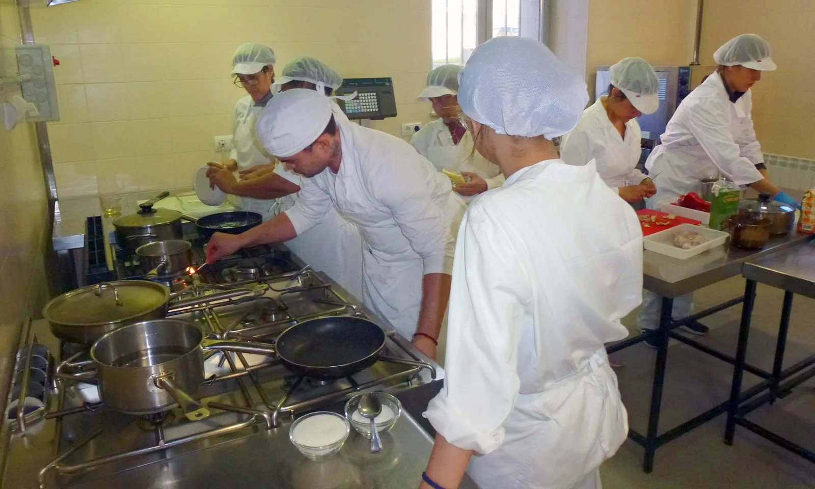 Alumnos de 'Formación en Puesto de Trabajo' de Cáritas