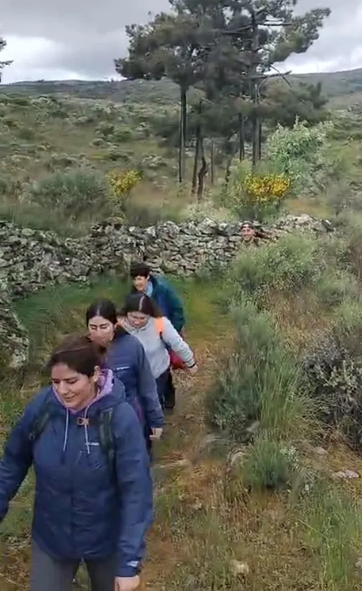 La lluvia y el viento restó participación en cuanto a caminantes, pero no comensales