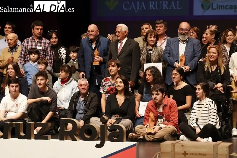 Premios de Cruz Roja en Salamanca. Fotos: David Sañudo.