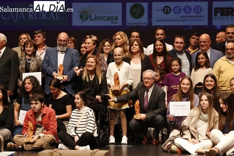 Premios de Cruz Roja en Salamanca. Fotos: David Sañudo.