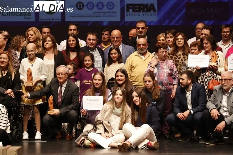 Premios de Cruz Roja en Salamanca. Fotos: David Sañudo.
