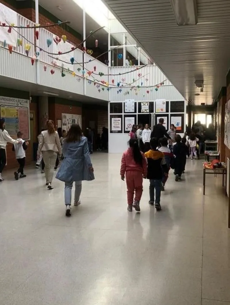 Actividades en el colegio Antonio Machado relacionadas con la seguridad y la prevención de riesgos laborales