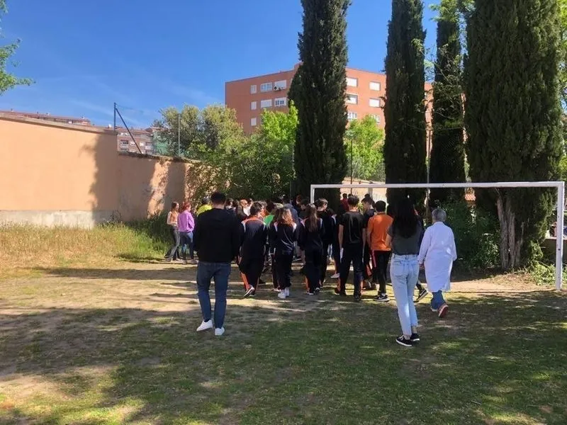 Actividades en el colegio Antonio Machado relacionadas con la seguridad y la prevención de riesgos laborales