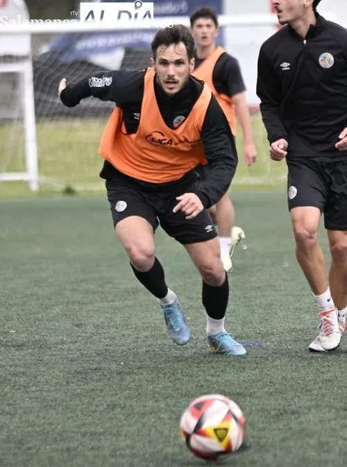Galván y Caramelo, bajas en el entrenamiento del Salamanca UDS 
