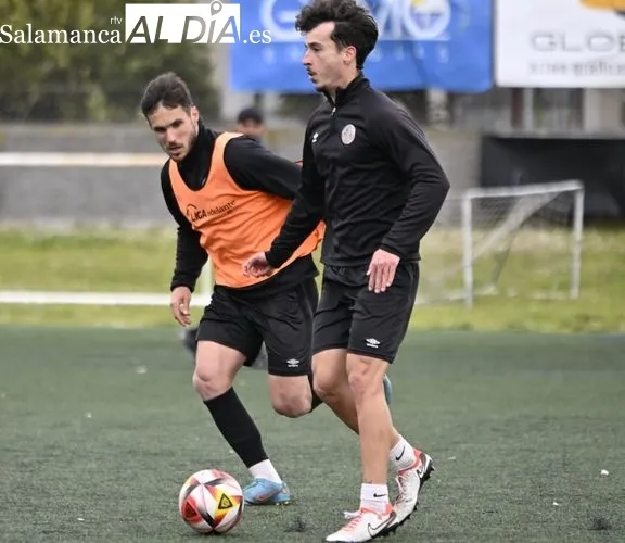 Galván y Caramelo, bajas en el entrenamiento del Salamanca UDS 