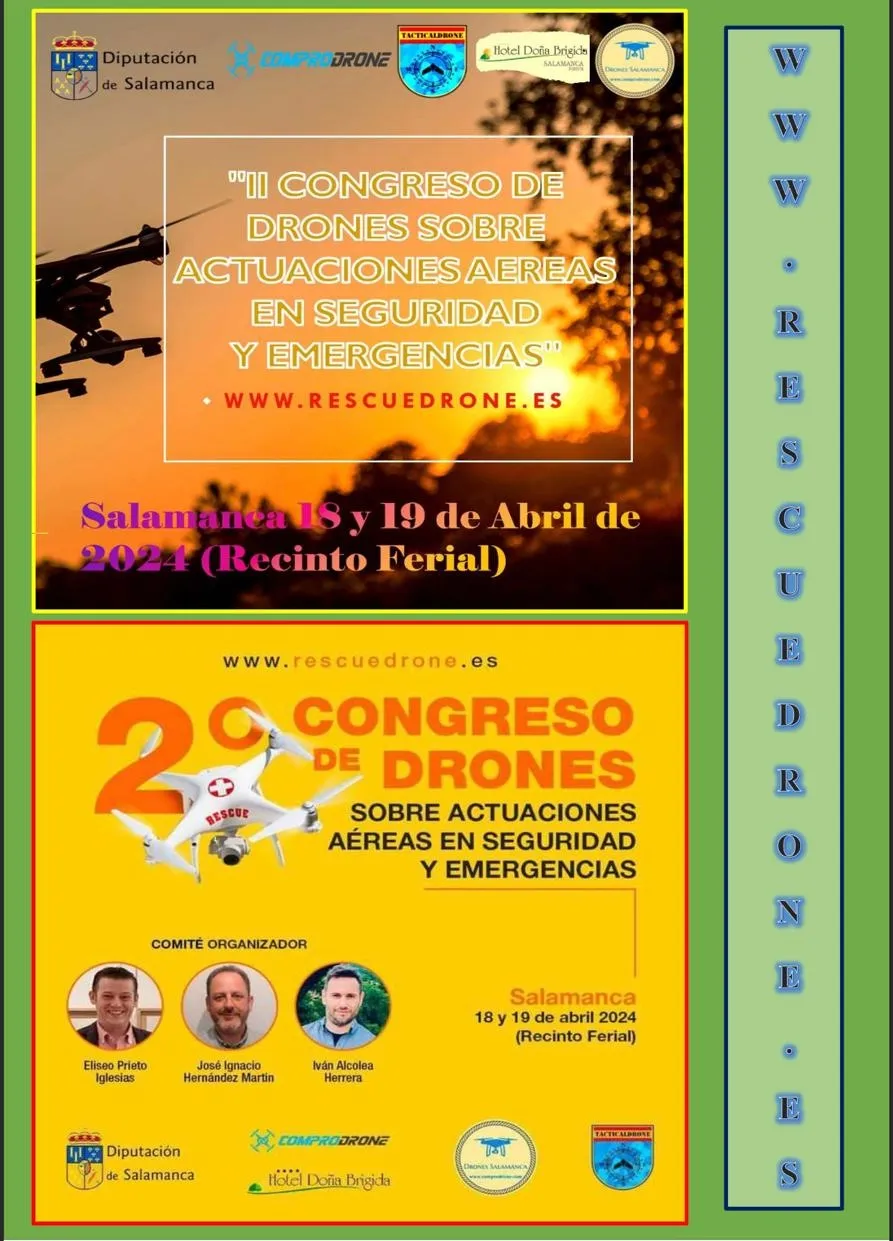 Foto 2 - Salamanca acoge el II Congreso de drones sobre actuaciones a&eacute;reas en seguridad y emergencias