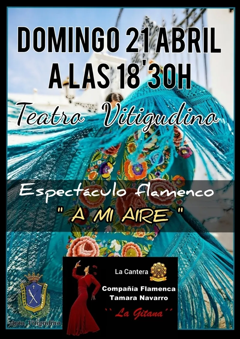 Foto 2 - La compa&ntilde;&iacute;a flamenca Tamara Navarro 'La Gitana' interpretar&aacute; en Vitigudino el espect&aacute;culo 'A mi aire'