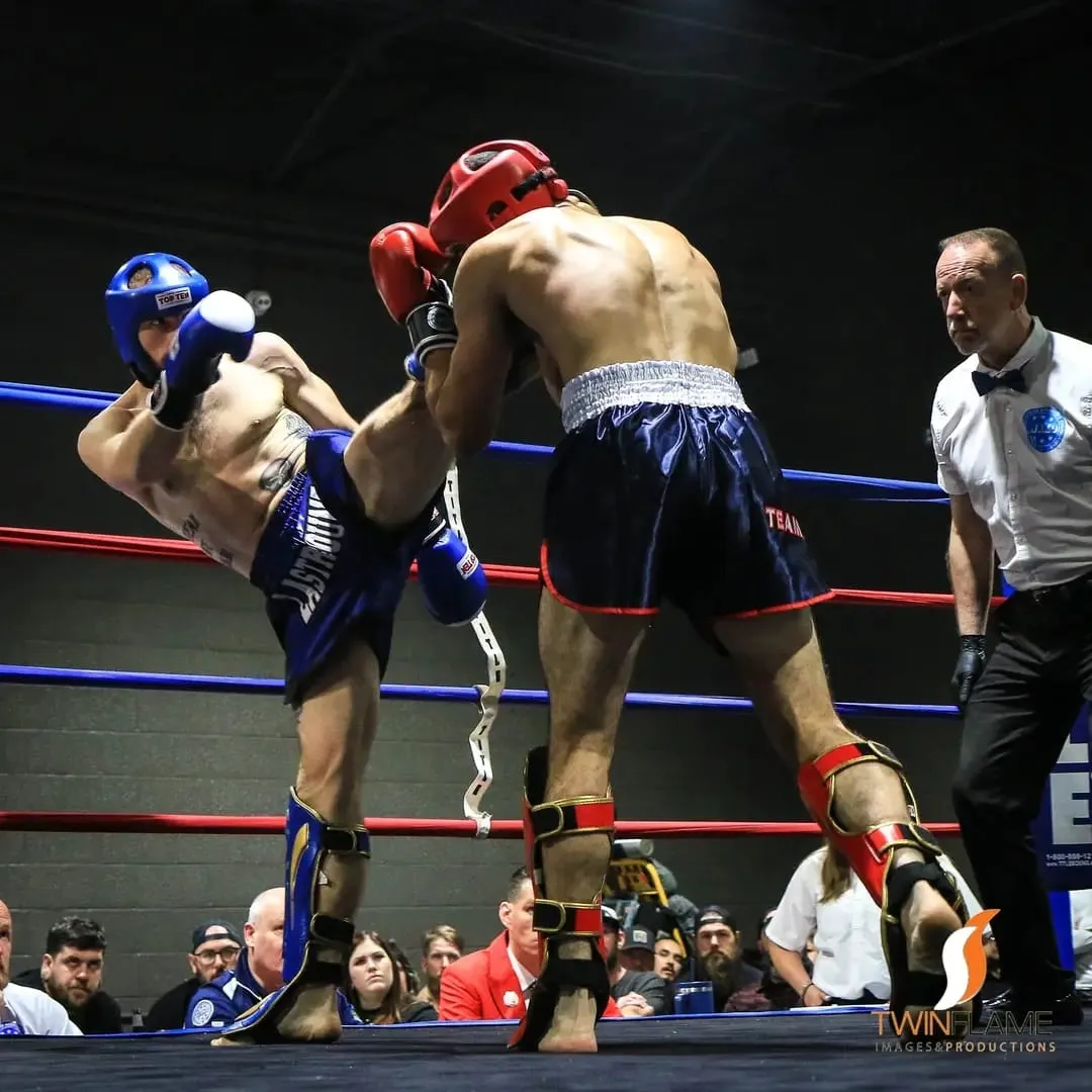 Jaime Lizana, en la velada de K1 