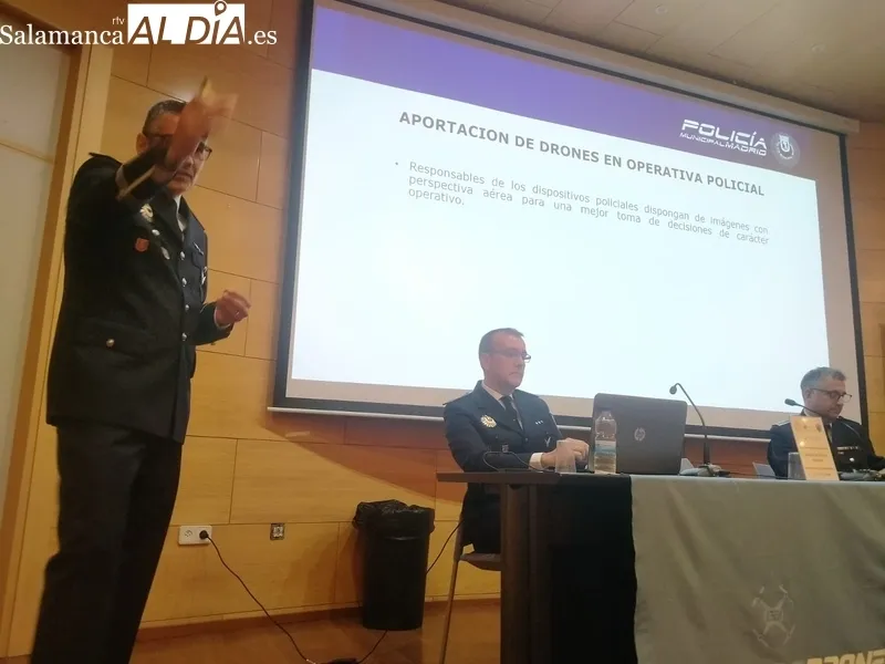 Intensa última jornada en el II Congreso de Drones en el Recinto Ferial de la Diputación de Salamanca  
