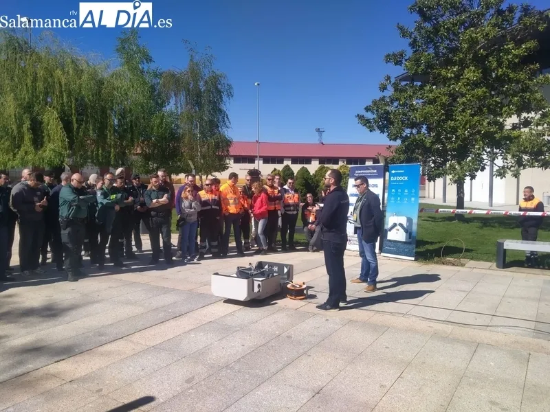 Intensa última jornada en el II Congreso de Drones en el Recinto Ferial de la Diputación de Salamanca  