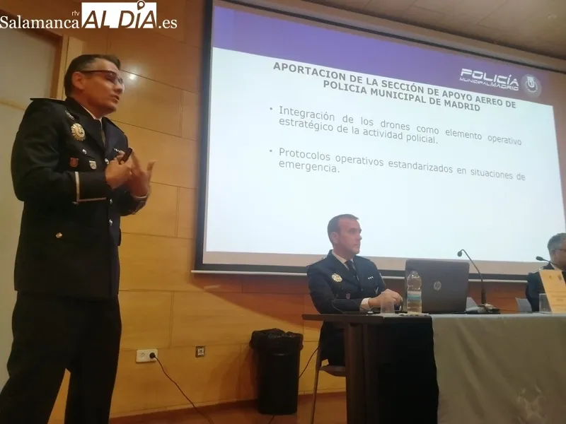 Intensa última jornada en el II Congreso de Drones en el Recinto Ferial de la Diputación de Salamanca  