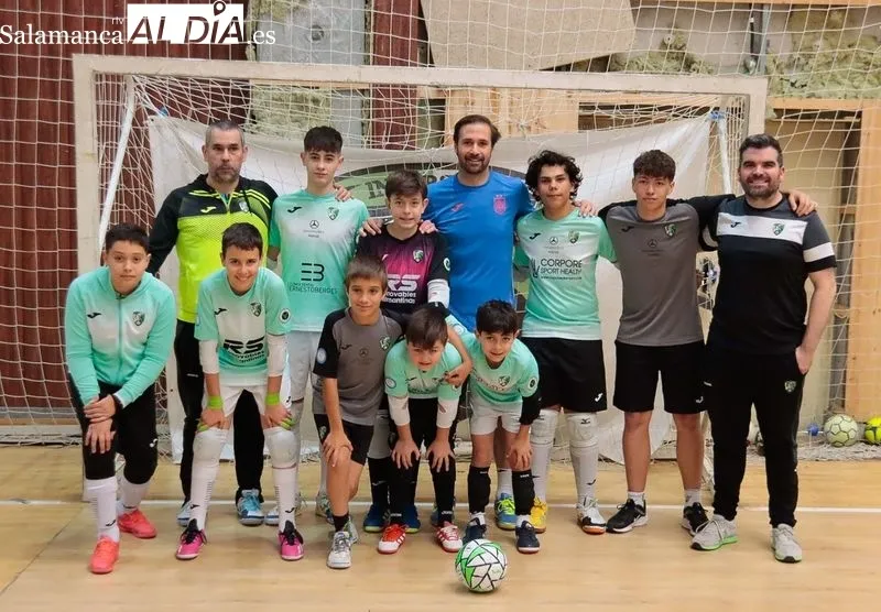 Clínic en Salamanca de Leyendas de la Selección Española de Fútbol Sala
