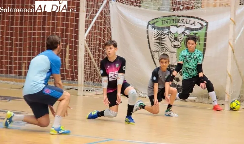 Clínic en Salamanca de Leyendas de la Selección Española de Fútbol Sala