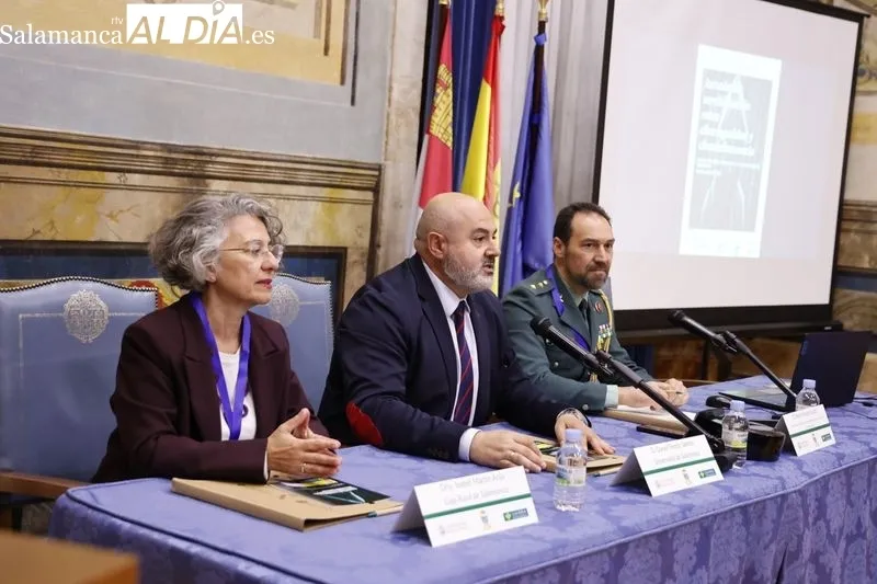 Jornada de sensibilización sobre ciberseguridad y ciberdelincuencia en el Colegio Arzobispo Fonseca. Foto: David Sañudo