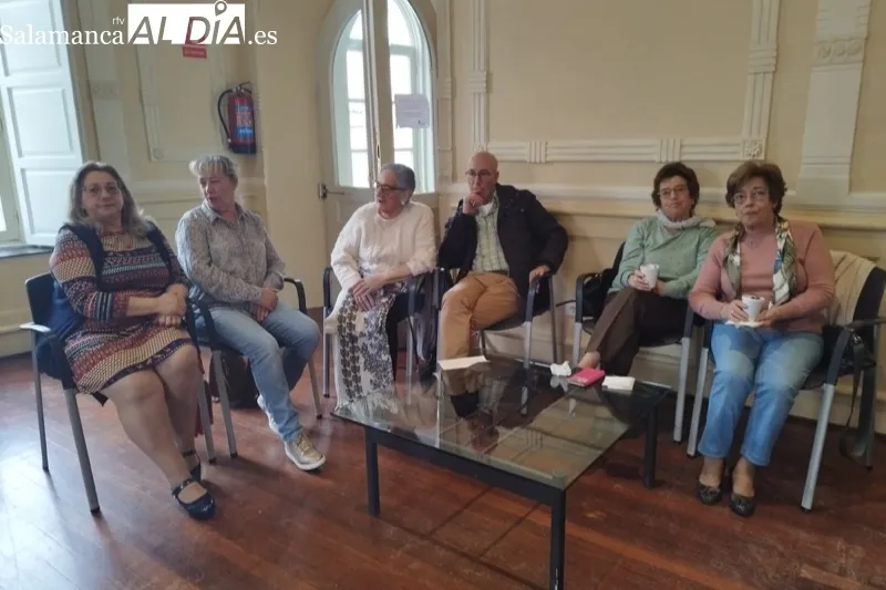 La asociación de mayores San Miguel organizaba una gran chocolatada