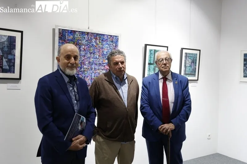 Exposición del artista mirobrigense Carlos García Medina en el Casino de Salamanca. Foto: David Sañudo