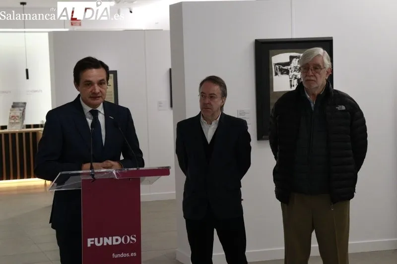 Exposición ‘El Paso. Signo de una época’ en el Centro Cultural FUNDOS Fórum Salamanca, ubicado en la avenida Alfonso IX de León, 78. Foto de Raúl Riego