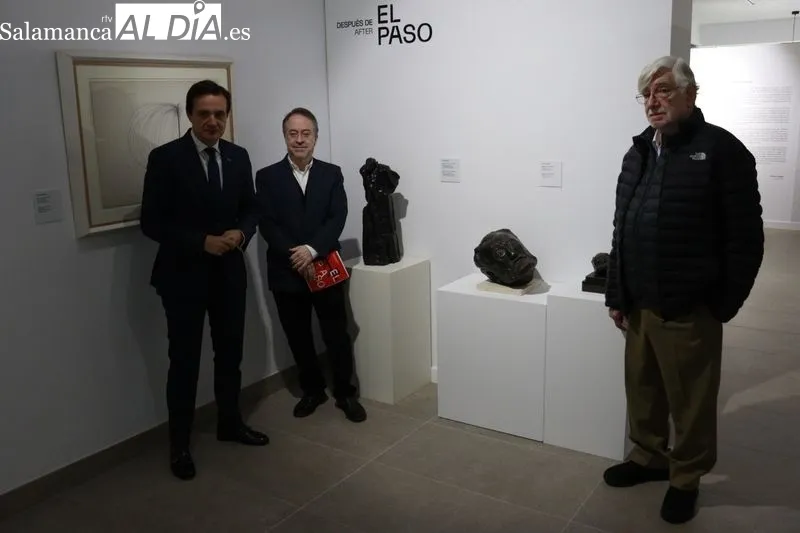 Exposición ‘El Paso. Signo de una época’ en el Centro Cultural FUNDOS Fórum Salamanca, ubicado en la avenida Alfonso IX de León, 78. Foto de Raúl Riego
